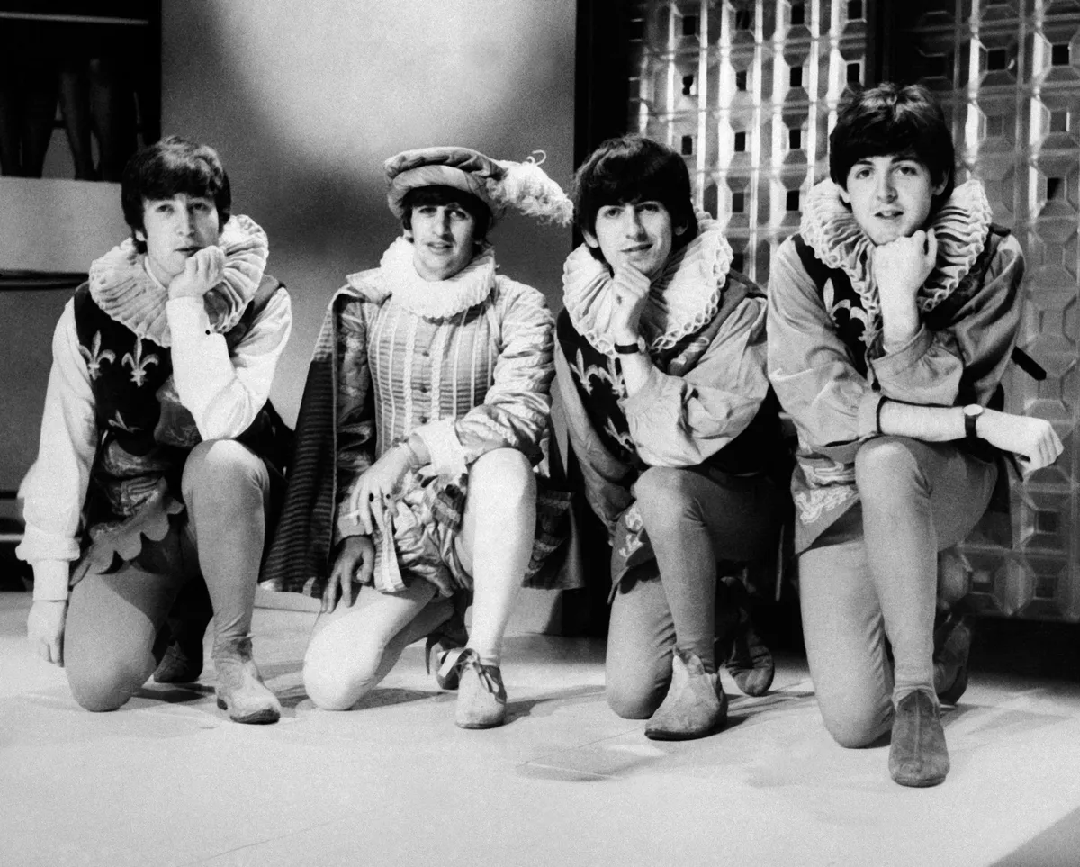 A The Beatles tagjai a karrierjük csúcsán