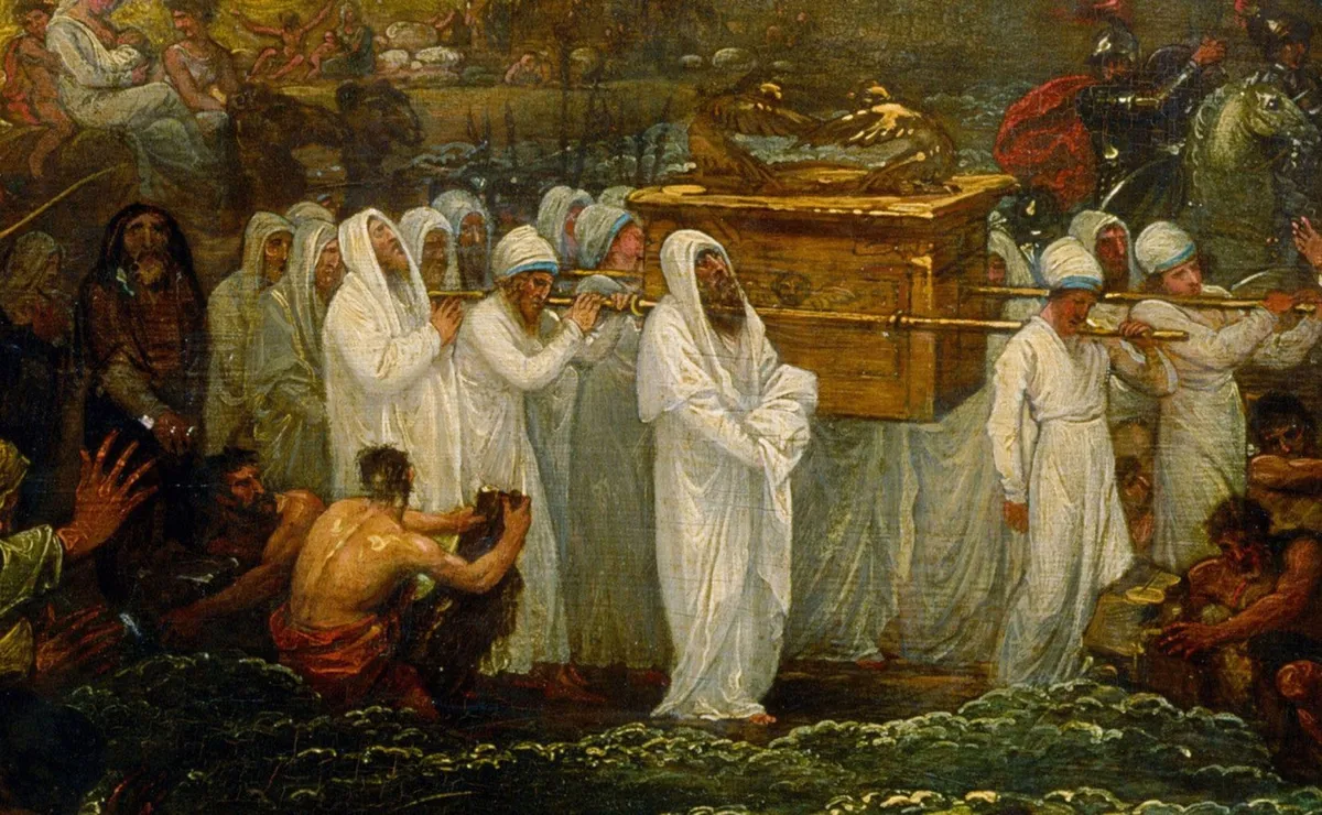 A frigyláda és hordozói egy festményen.