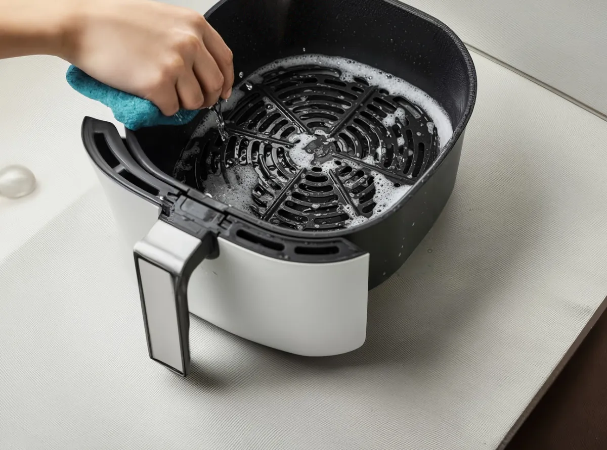 Aairfryer tisztítása