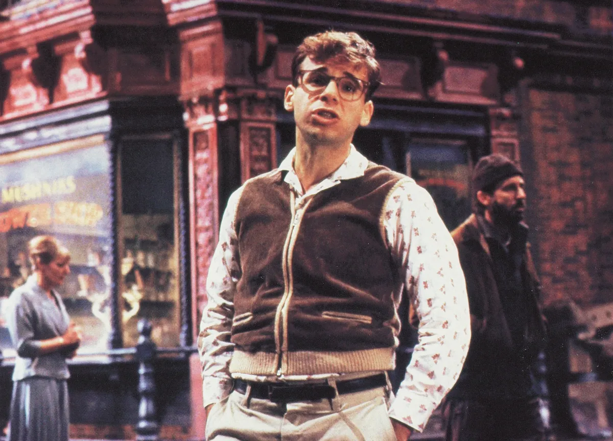 Rick Moranis, az Űrgolyhók című film sztárja a Rémségek kicsiny boltja című filmben.
