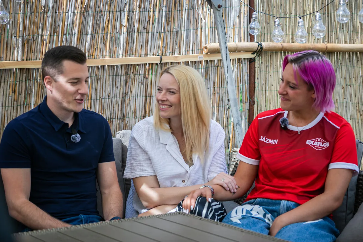 Exatlonos találkozó! Megyünk Halász Jázmin, Halász Vivi és Kővári Viktor exatlonosokhoz.