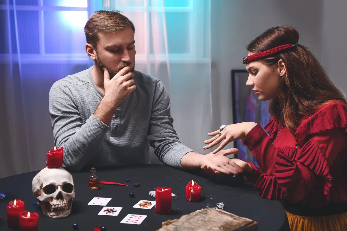 Spirituális rituálé rögeszmés szerelem miatt
