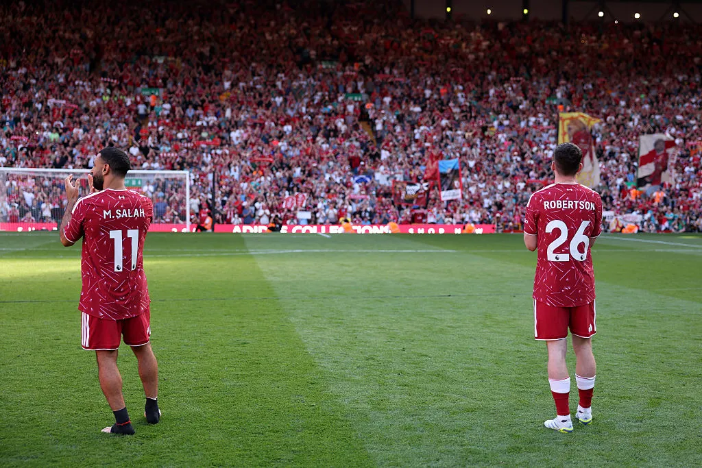 Vastapssal búcsúztatták Mohamed Szalahot és Andy Robertson