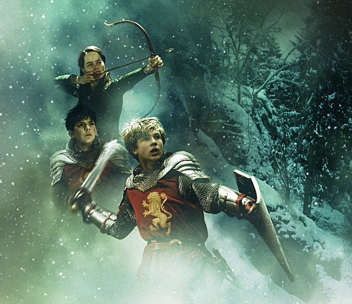 Narnia-filmek 2005 és 2010 között jelentek meg.