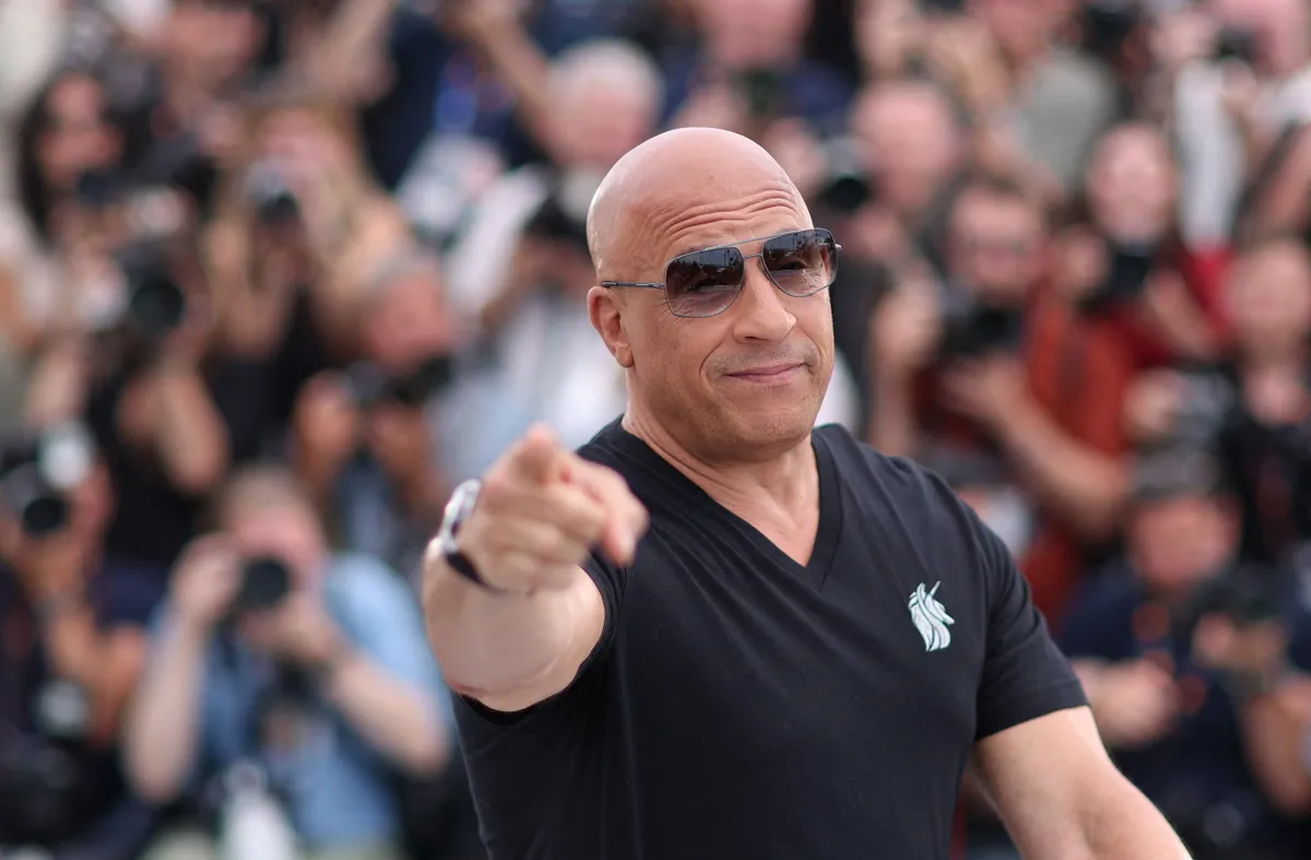 Vin Diesel, a Halálos iramban-franchise feje.