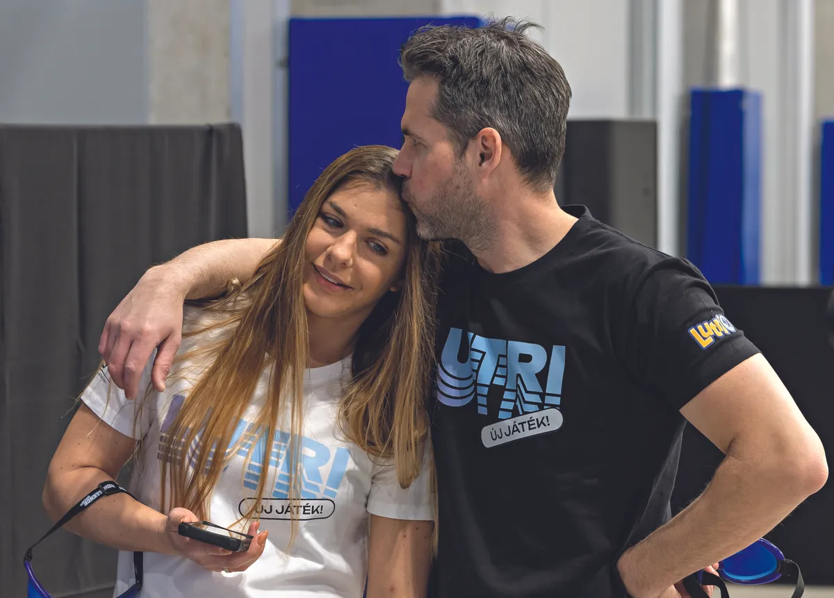 Dér Heni és férje tudatosan figyelnek arra, hogy egy kis időt kettesben is tudjanak tölteni