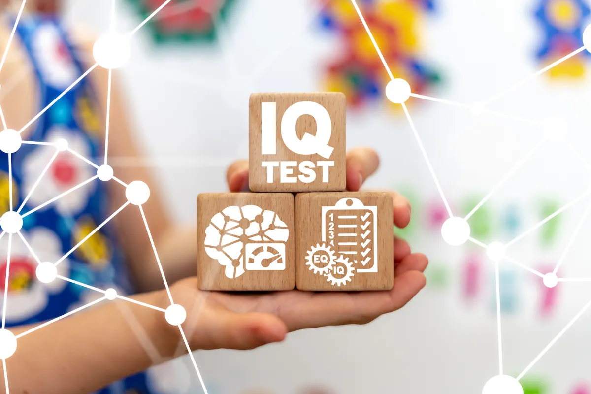 IQ-teszt fakockákon.
