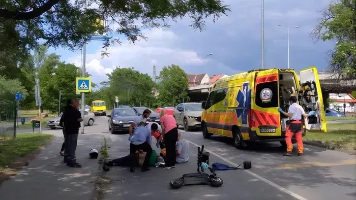 Rolleres gázolt Óbudán: ha fel is ébred a kómából, akkor sem élhet teljes életet az idős férfi