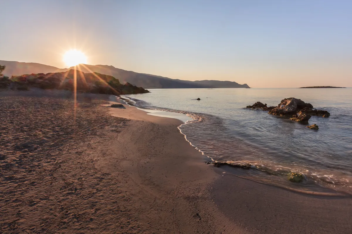 Kréta
Elafonisi, Kréta, Görögország
Elafonisi, one of the most famous beaches in the world, Crete, Greece