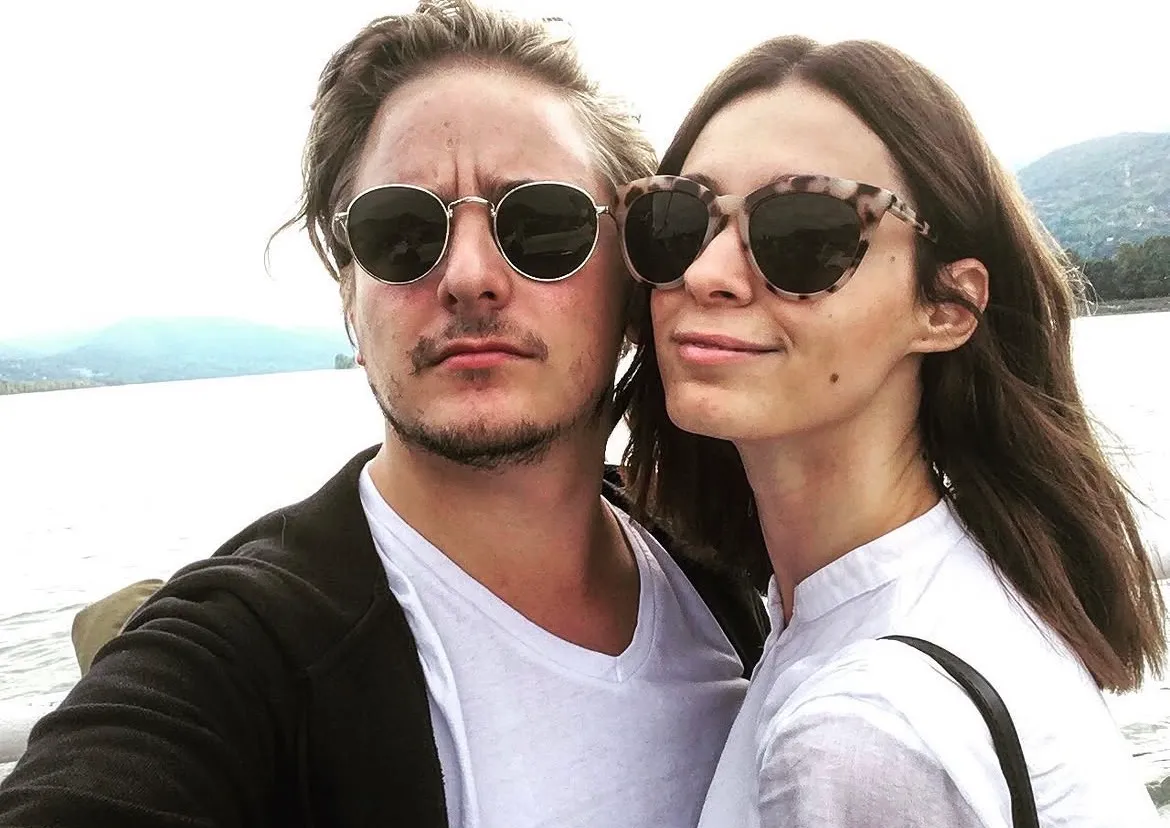 Siklósi Örs és Nina szelfie