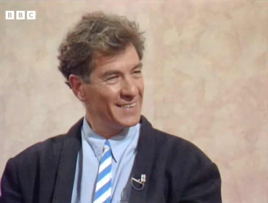Ian McKellen 1988-ban a BBC adásában.