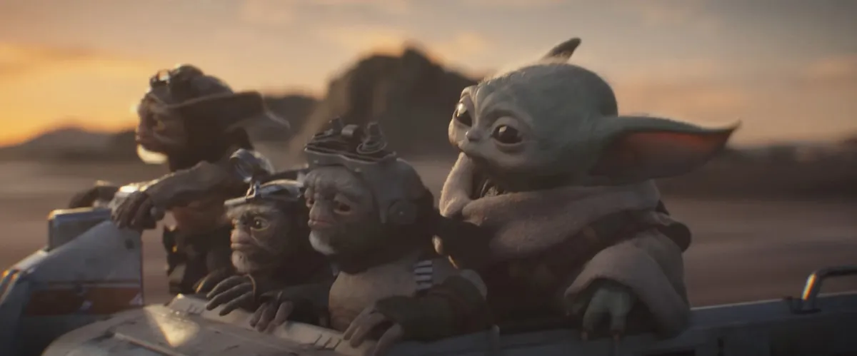 A mandalóri és Grogu, az új Star Wars-film.