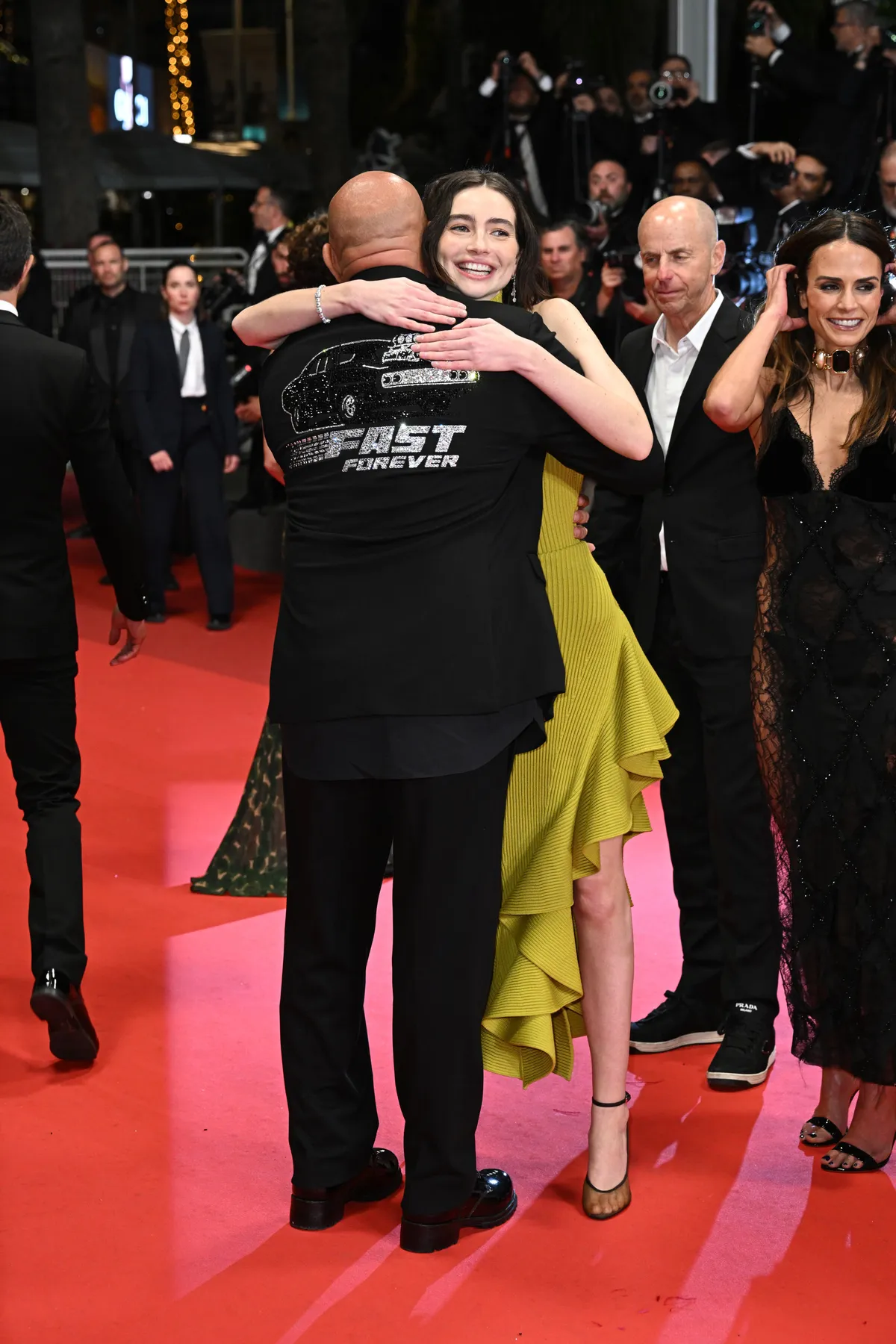 Vin DIesel és Meadow Walker Cannes-i Filmfesztiválon