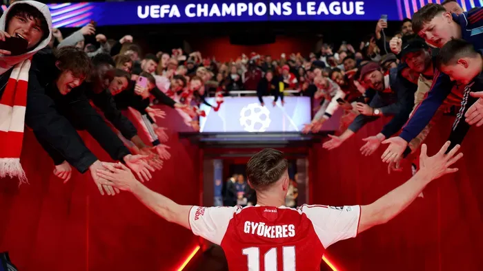 Budapesti BL-döntő: Gyökeres viccesen üzent a magyaroknak
