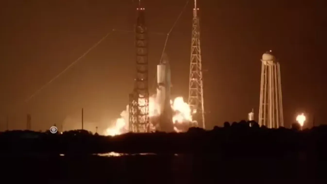Nagy az aggodalom, reagált a NASA: tesztelés közben robbant fel egy rakéta - Videó