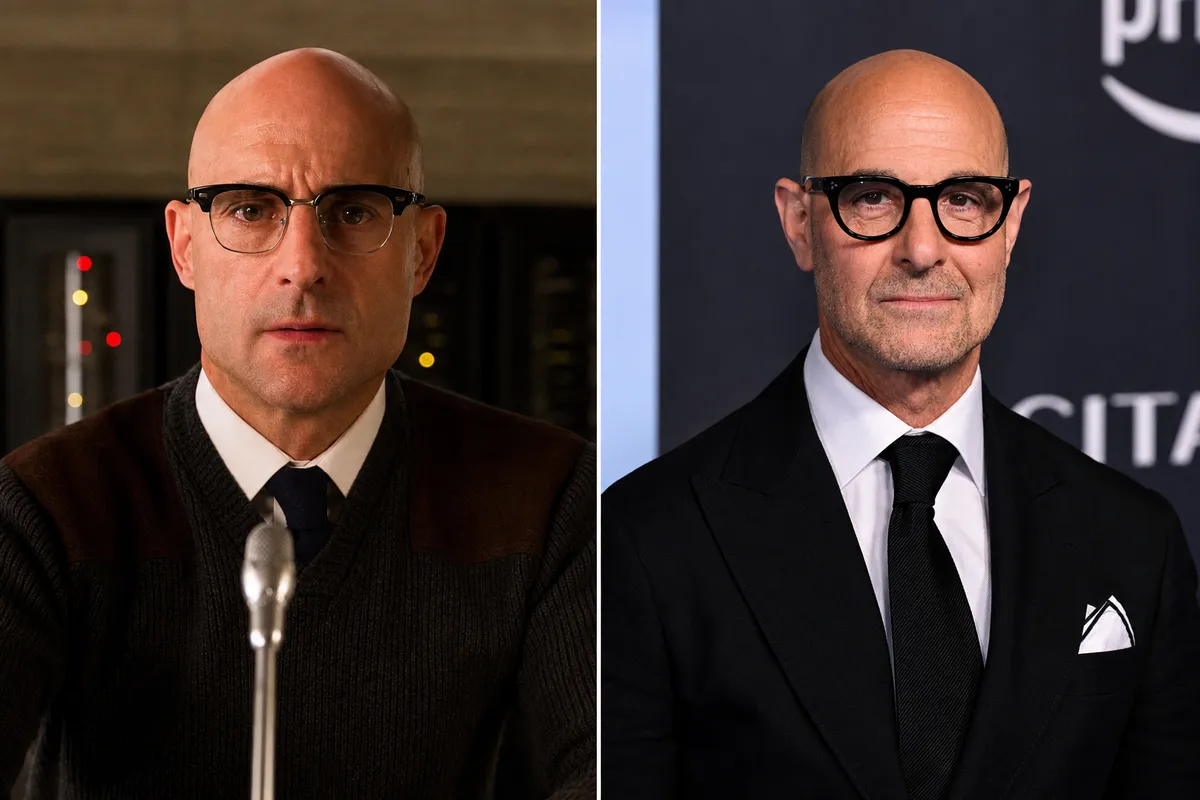 Mark Strong és Stanley Tucci