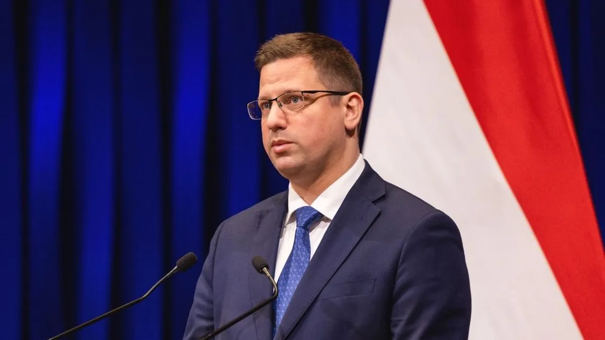 A mai átvételről adott tájékoztatást Gulyás Gergely