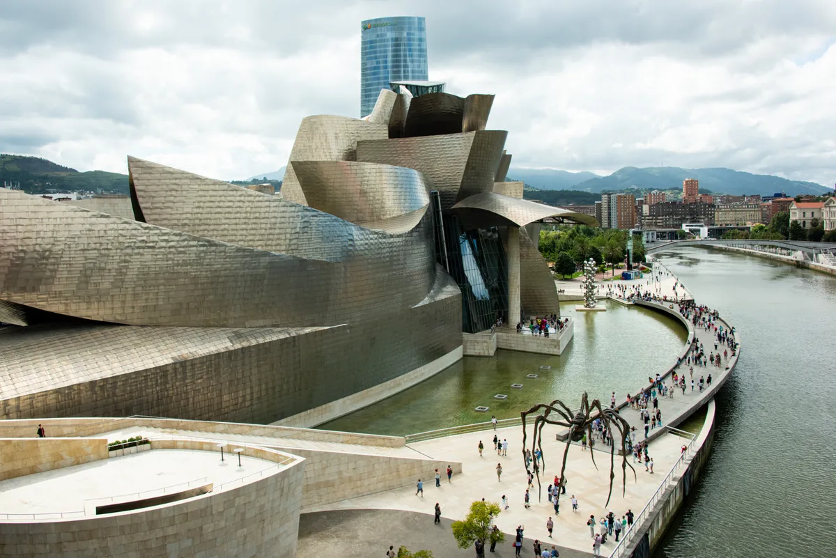 A Guggenheim Múzeum Bilbao városában