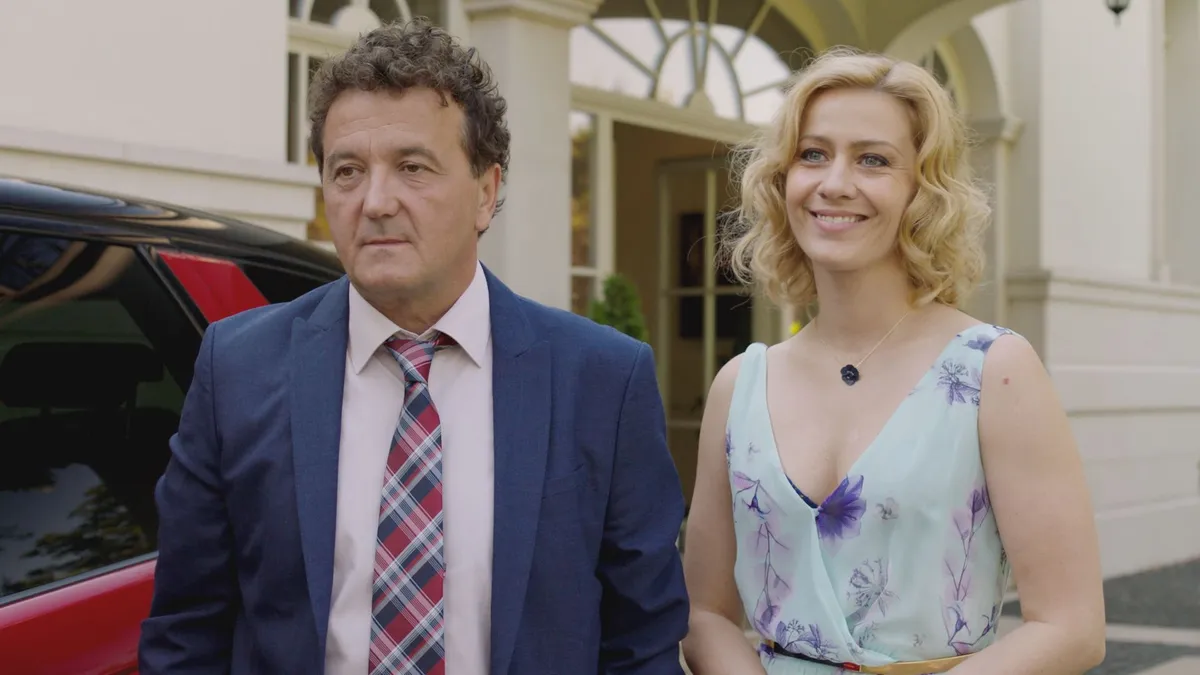 Scherer Péter és Balsai Móni a Válótársak sorozatban.