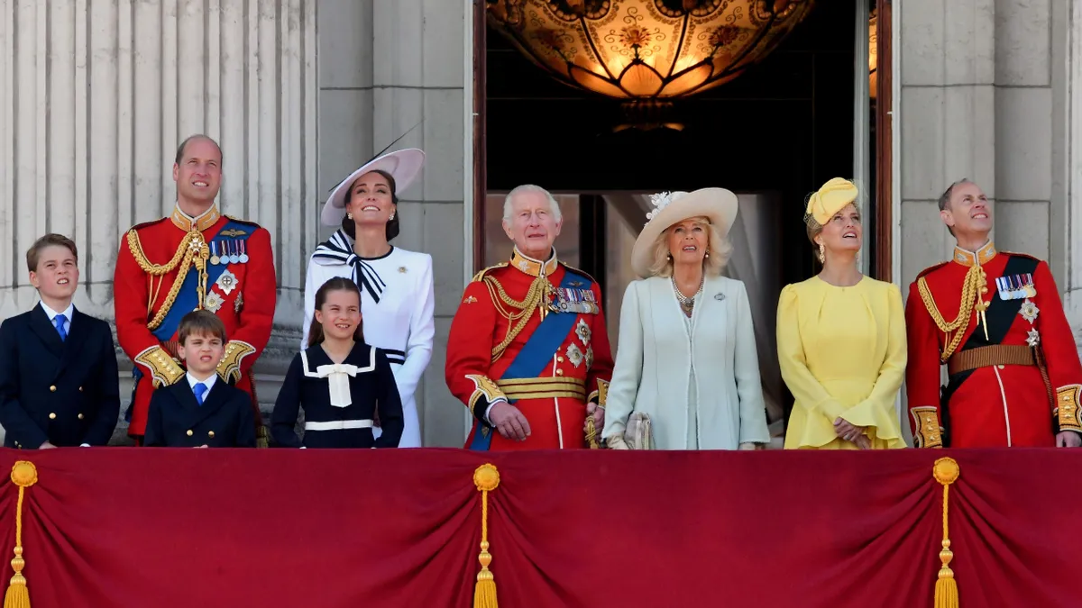 A brit királyi család a személyiségtesztben.