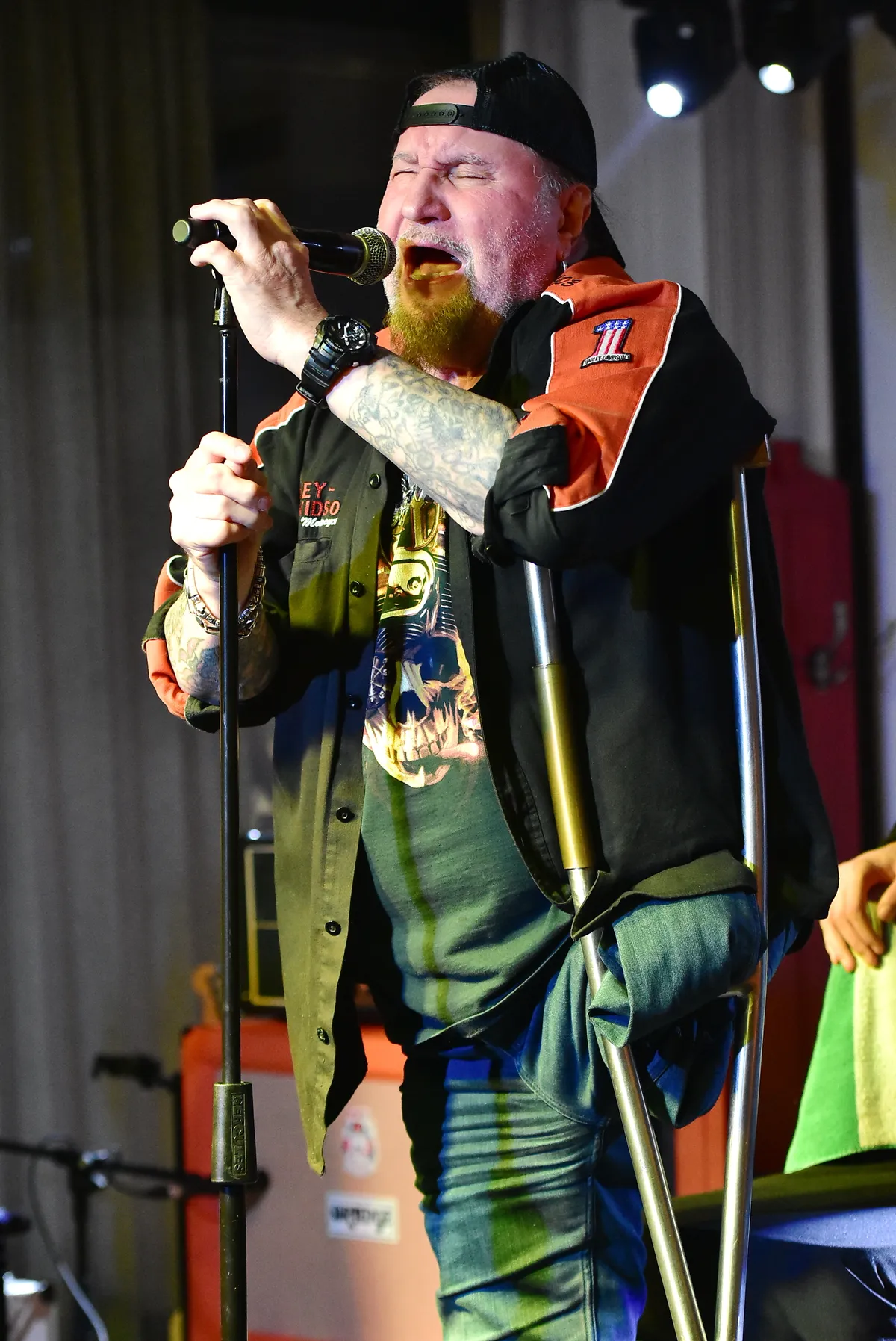 Deák Bill Gyula koncert közben