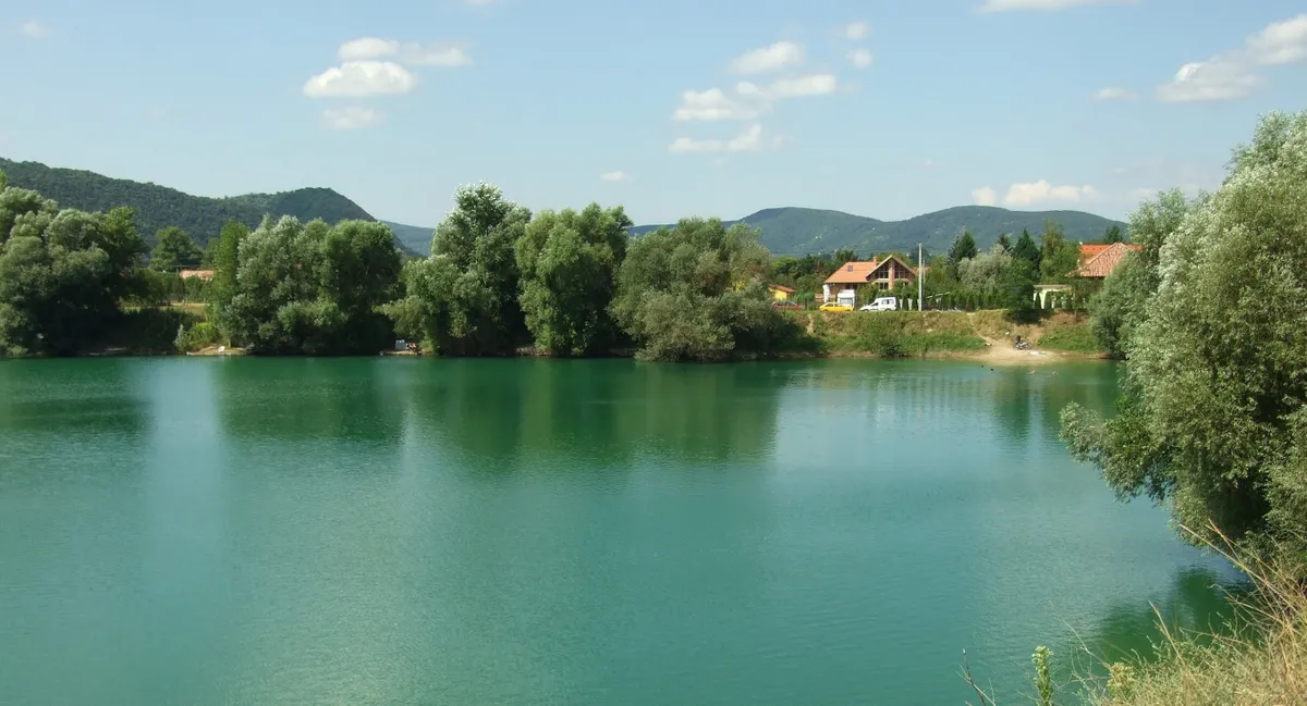A Kisoroszihoz tartozó Cseres-tó.