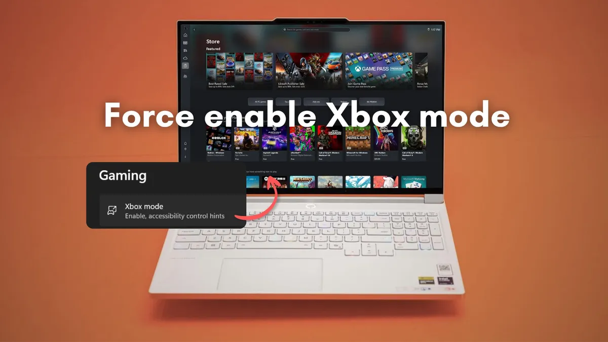 Xboxmód a számítógépen.