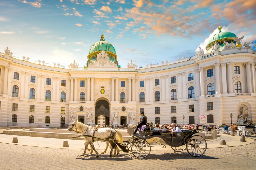 A bécsi Hofburg, a Habsburgok korábbi téli rezidenciája