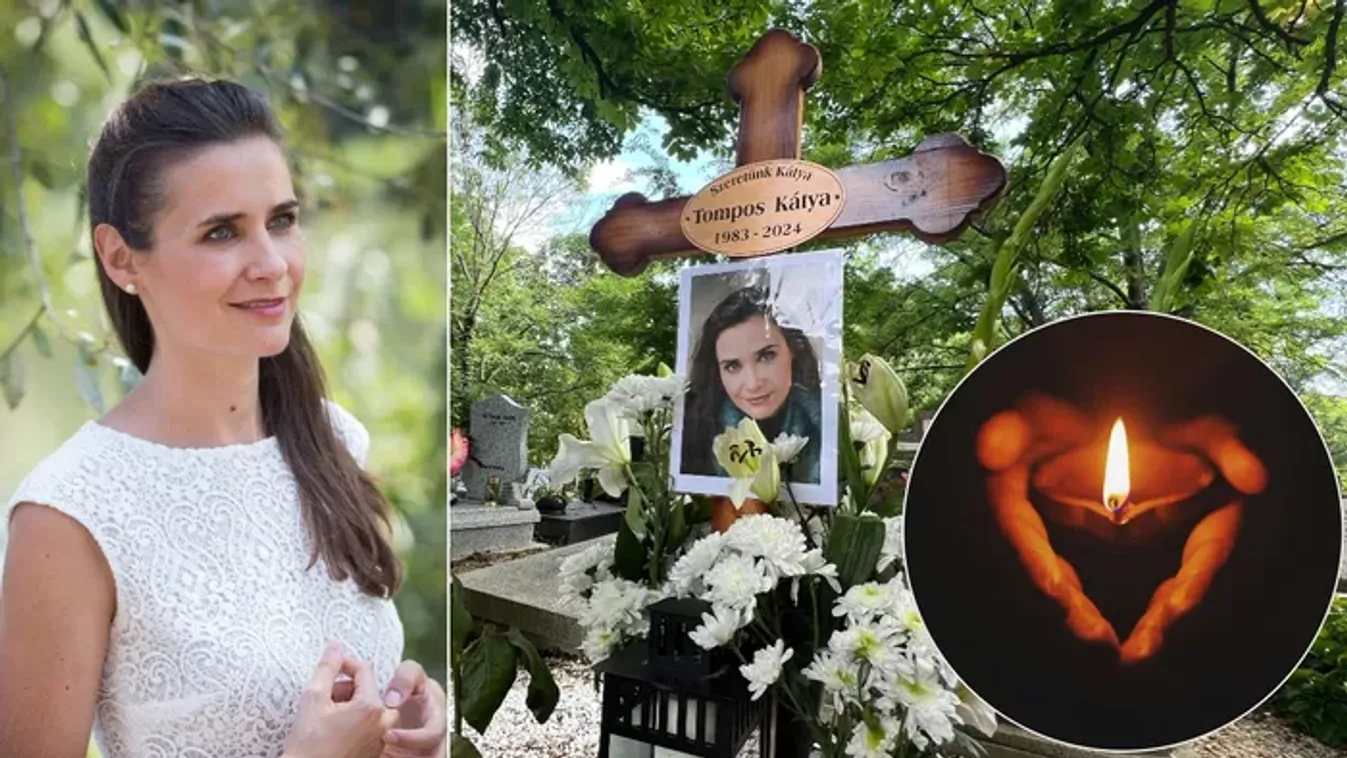 Ma két éve hunyt el Tompos Kátya: szívfacsaró, mit tettek a sírjára