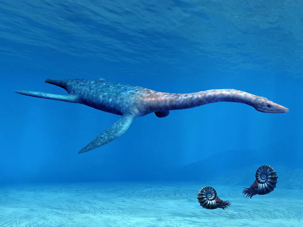 Attenborosaurus conybeari, egy mára kihalt őslény.