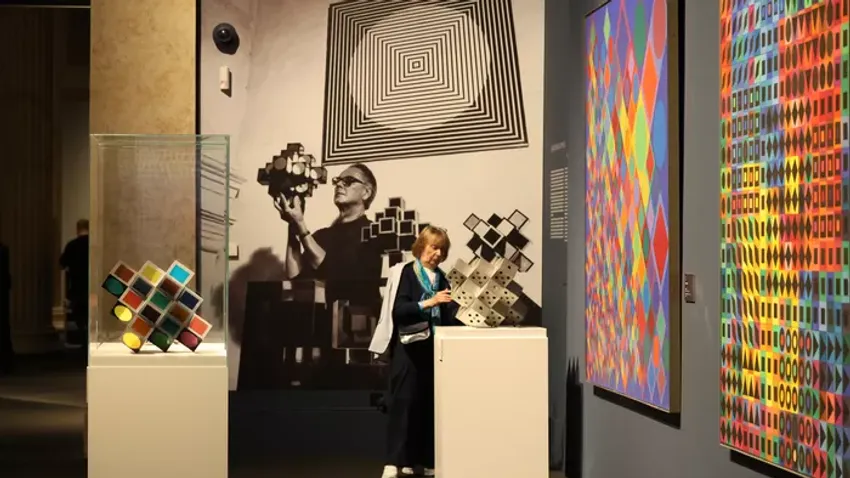 Vasarely kiállítás Budapesten