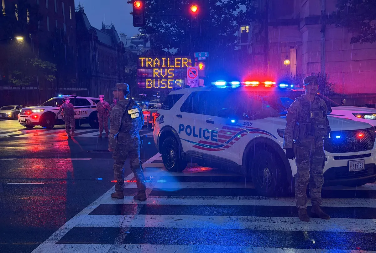 At least 2 people shot near White House