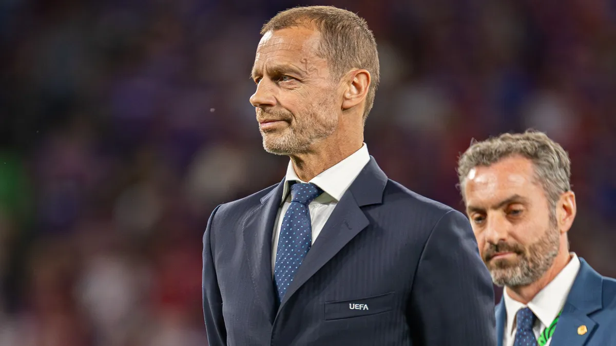 Kínos bakit vétett az UEFA elnöke, Aleksander Ceferin a BL-döntő után