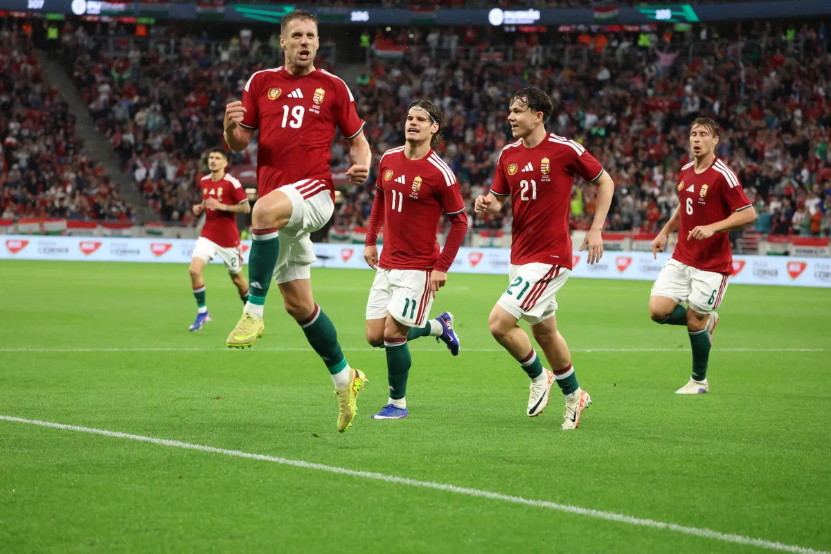 Varga Barnabás fejesével szereztük meg a vezetést a magyar-finn meccsen