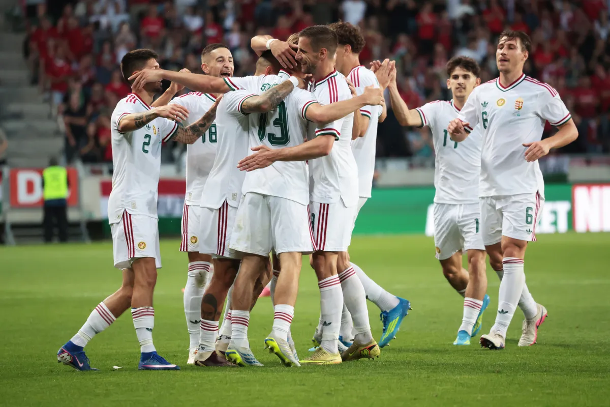 Magyarország-Kazahsztán: Schäfer András gólja