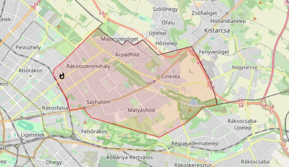 Tűz ütött ki Budapesten, minden hatóság a helyszínre vonult