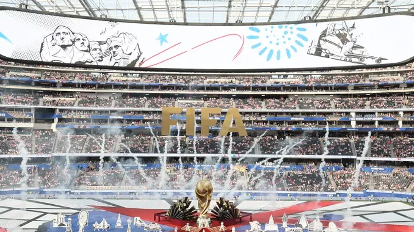 Képek a 2026-os foci-vb Los Angeles-i megnyitójáról