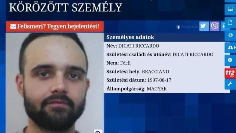 VV Rico-t körözte a rendőrség.