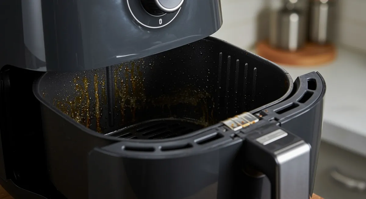 Koszos air fryer tisztítása.