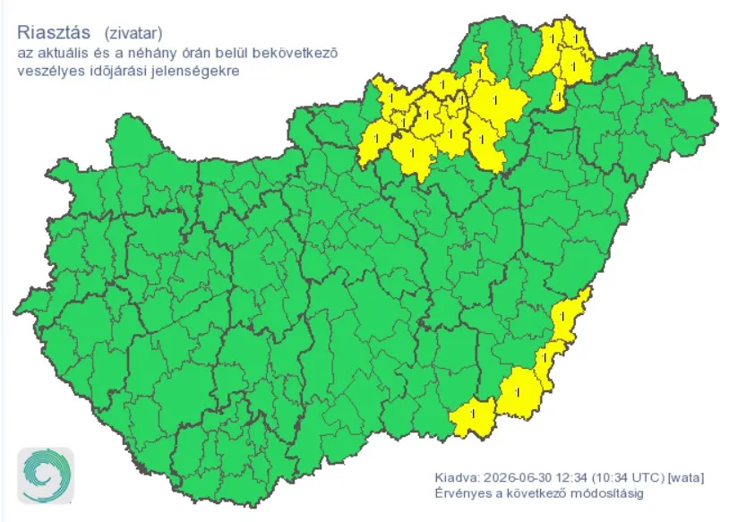 Kiadták riasztást, mutatjuk, mire kell készülni.