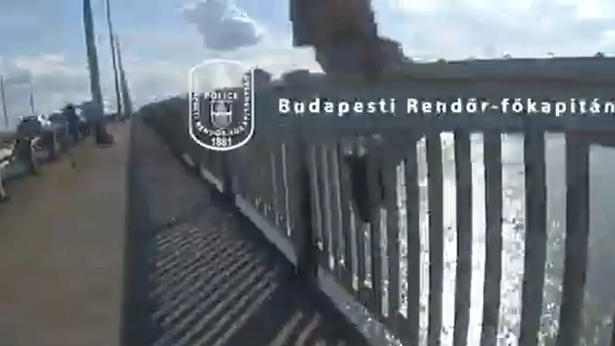 Elképesztő jelenet játszódott le a Petőfi hídon, azt hittük 