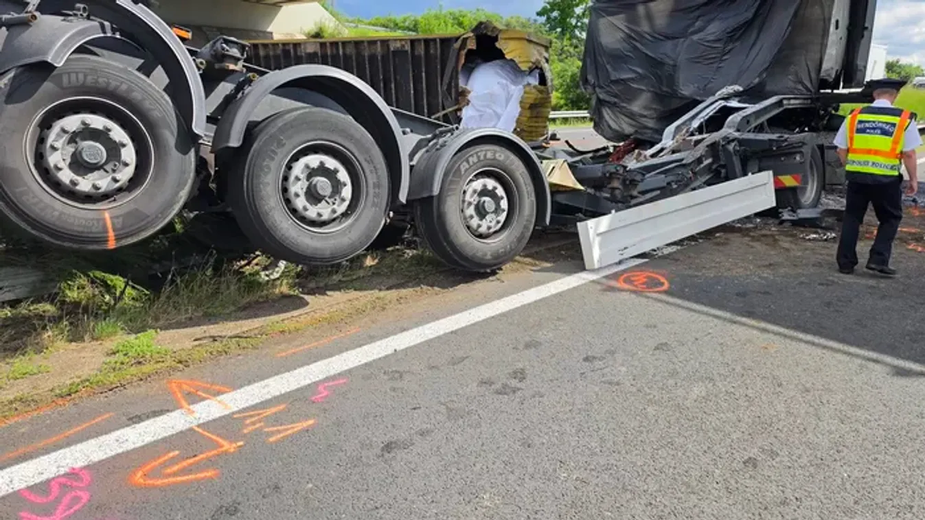 Az M1-es után az M3-ason is tragédia történt: sokkoló fotók a horrorbalesetről