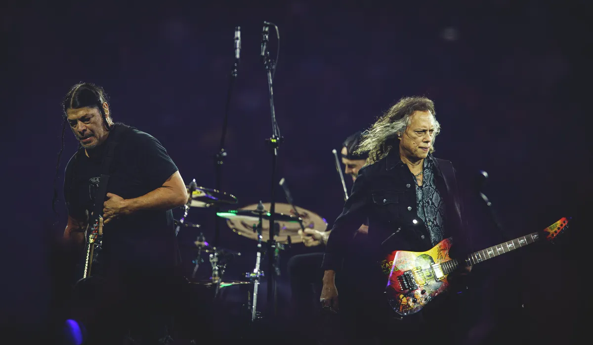 Mindent beleadtak a zenészek a Metallica Budapesten tartott koncertjén.