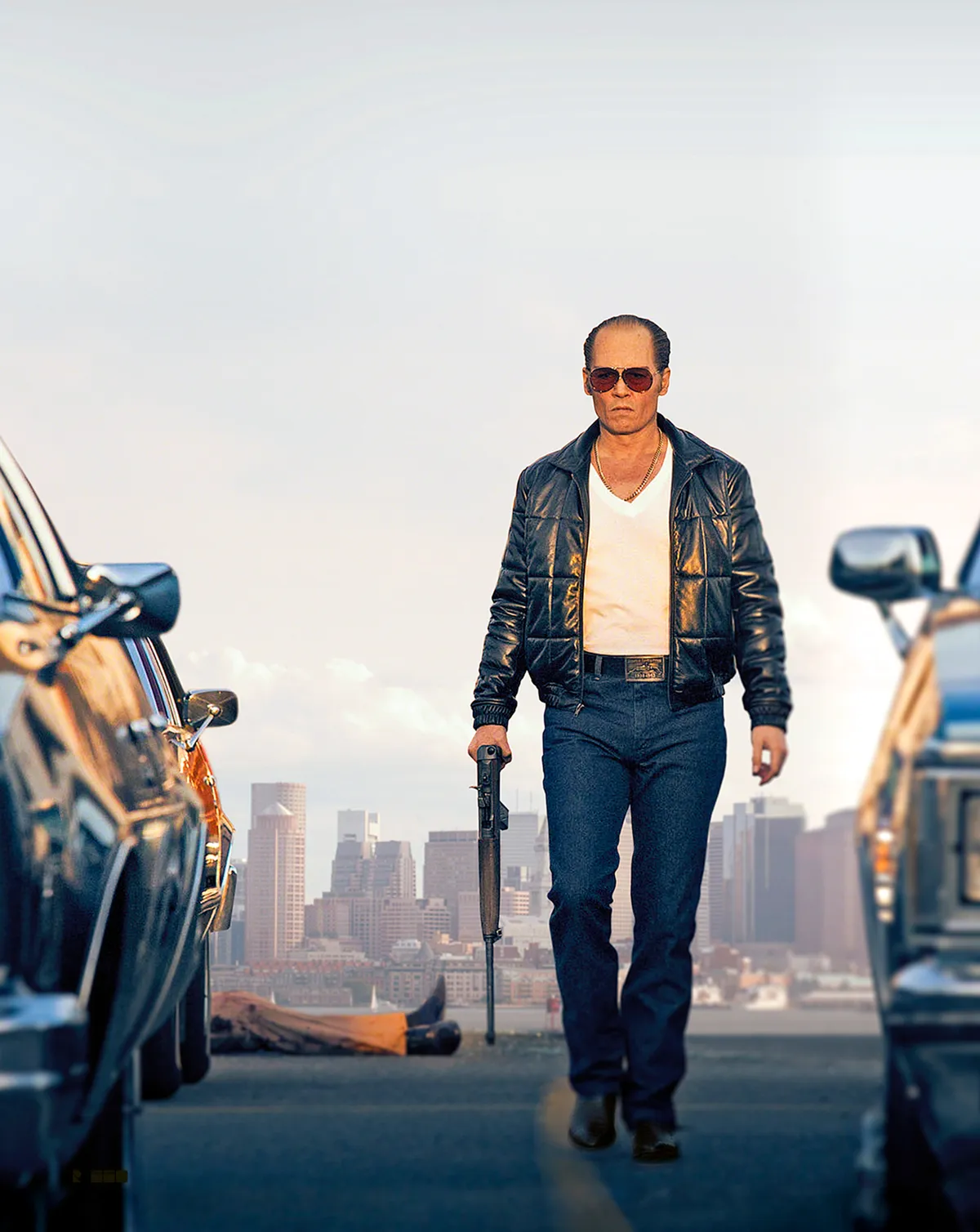 Johnny Depp a Fekete mise című film főszerepében.