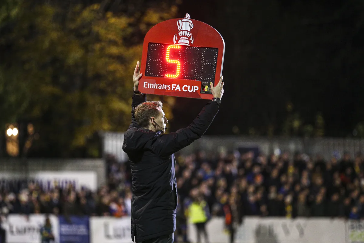 St Albans City v Forest Green Rovers - Emirates FA Cup - First Round - Clarence Park