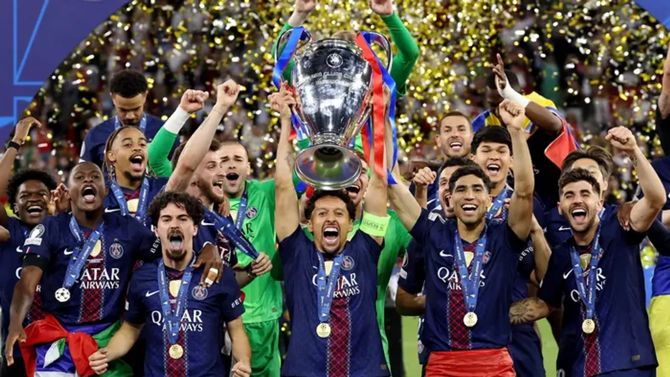 Ezt hagyta maga után a PSG a Puskás Aréna öltözőjében