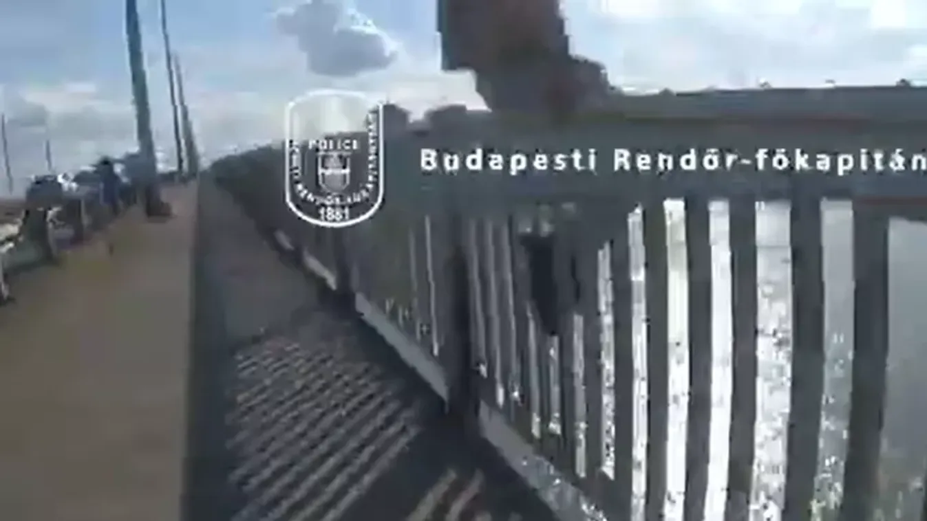 Elképesztő jelenet játszódott le a Petőfi hídon, azt hittük ilyen csak az akciófilmekben van - videó
