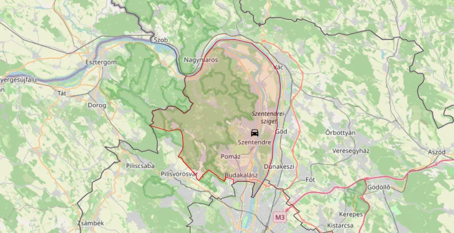 Kamion gyűrt maga alá egy embert Szentendrén