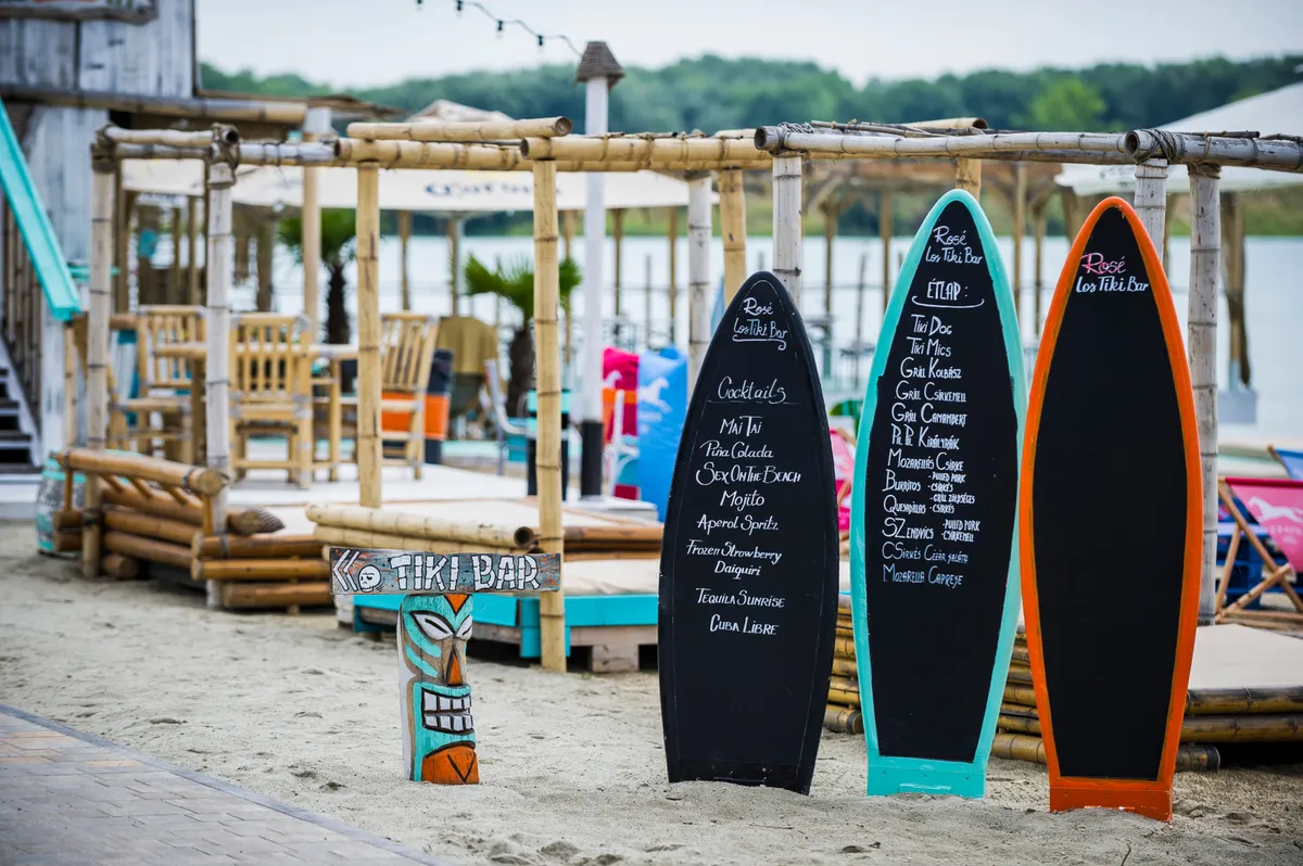 A legjobb budapesti strandok egyike a Lupa Beach.