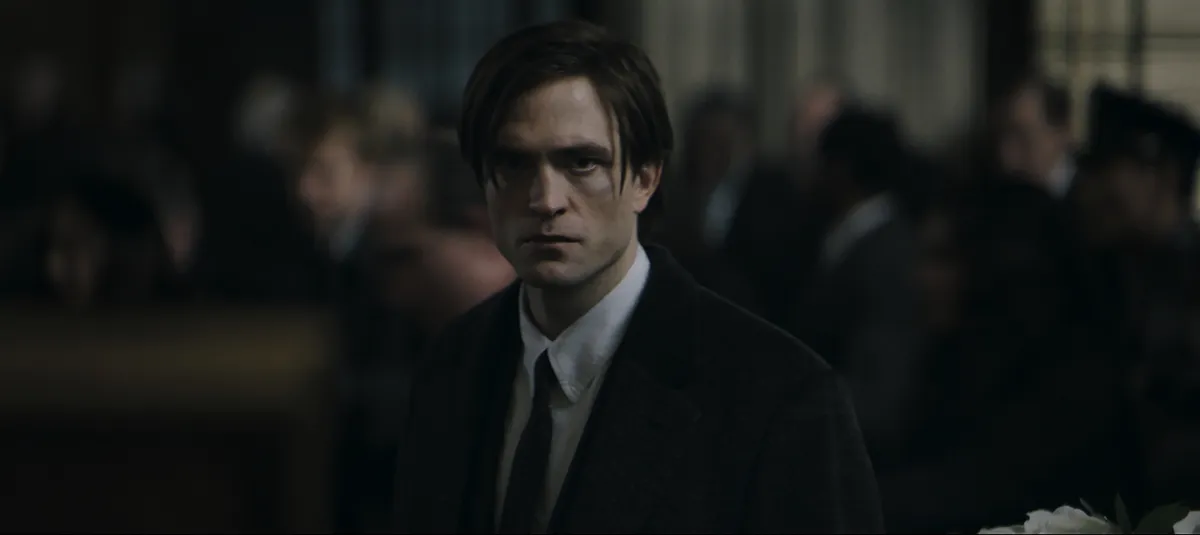 Robert Pattinson a 2022-es Batman-filmben.